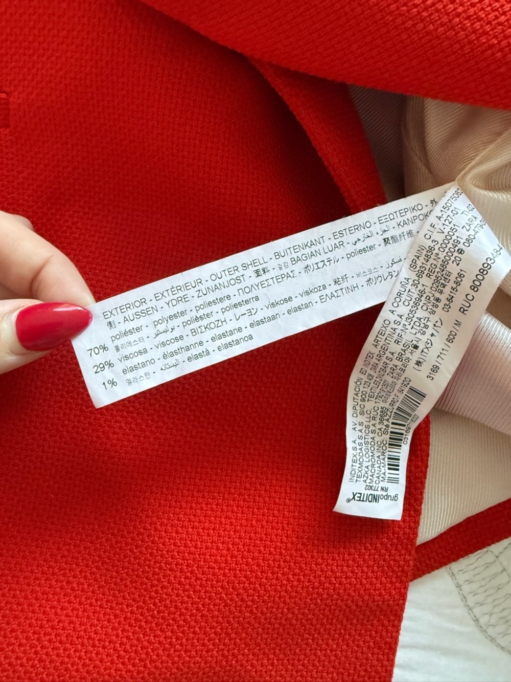 Zara - Tailored Double Breasted Blazer - Picture 6 of 13